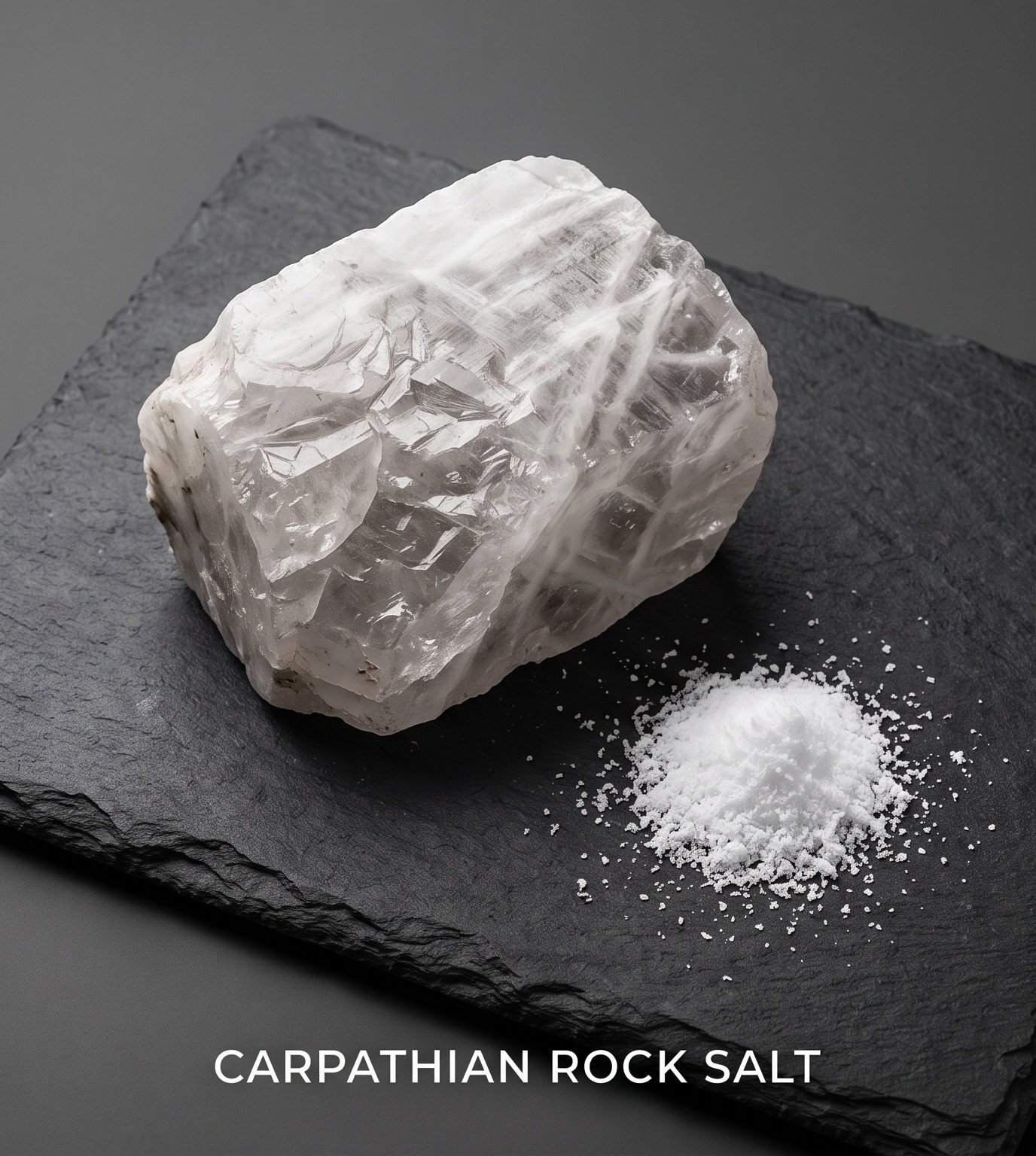 Carpathian rock salt block